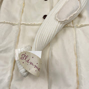 Y2K Faux Suede & Fur Shacket (L)