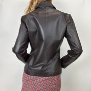 Vintage 90's Café Leather Jacket