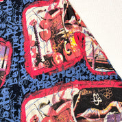 Desigual Graphic Babydoll Halter Mini Dress (S)