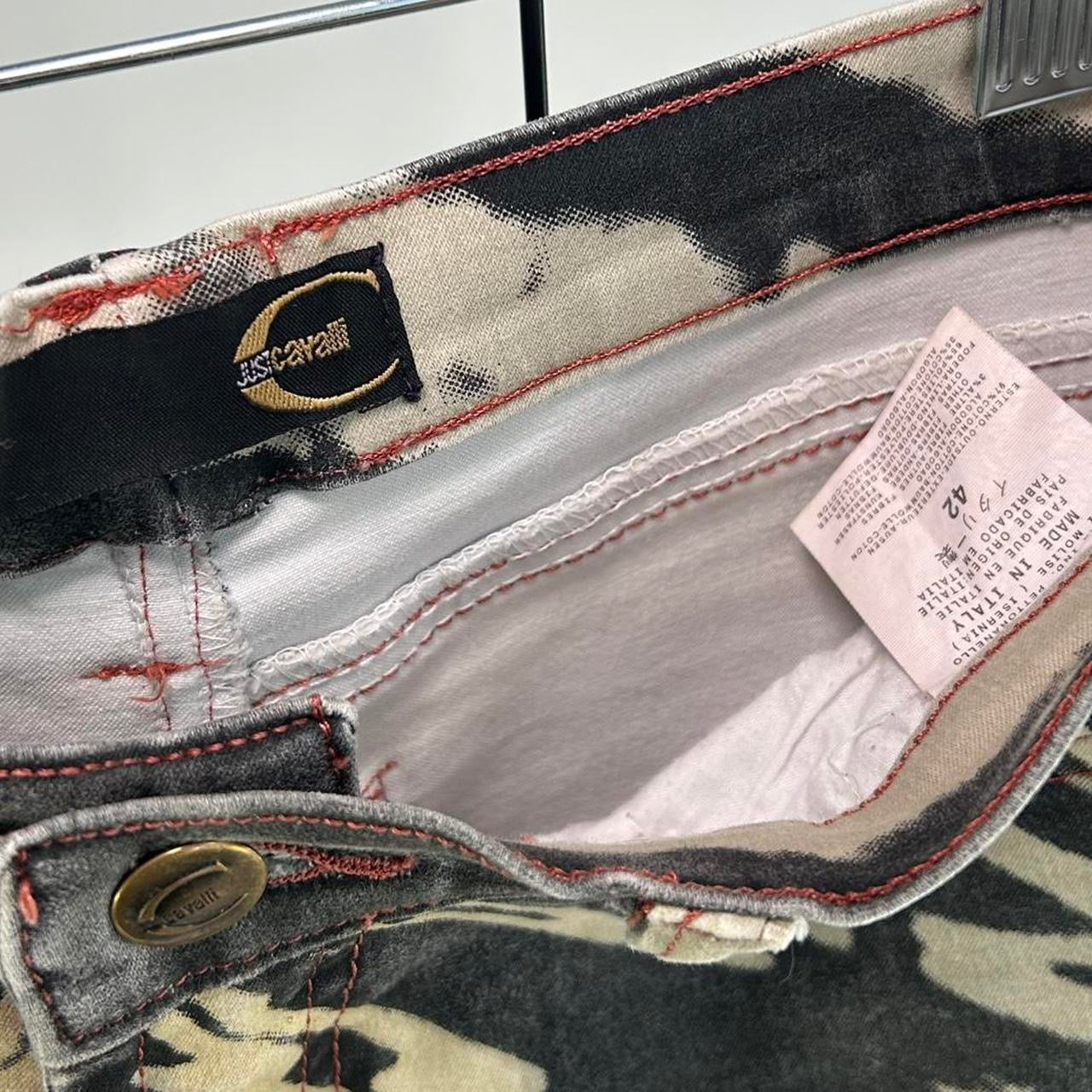 2002 Just Cavalli Printed Jeans (S)