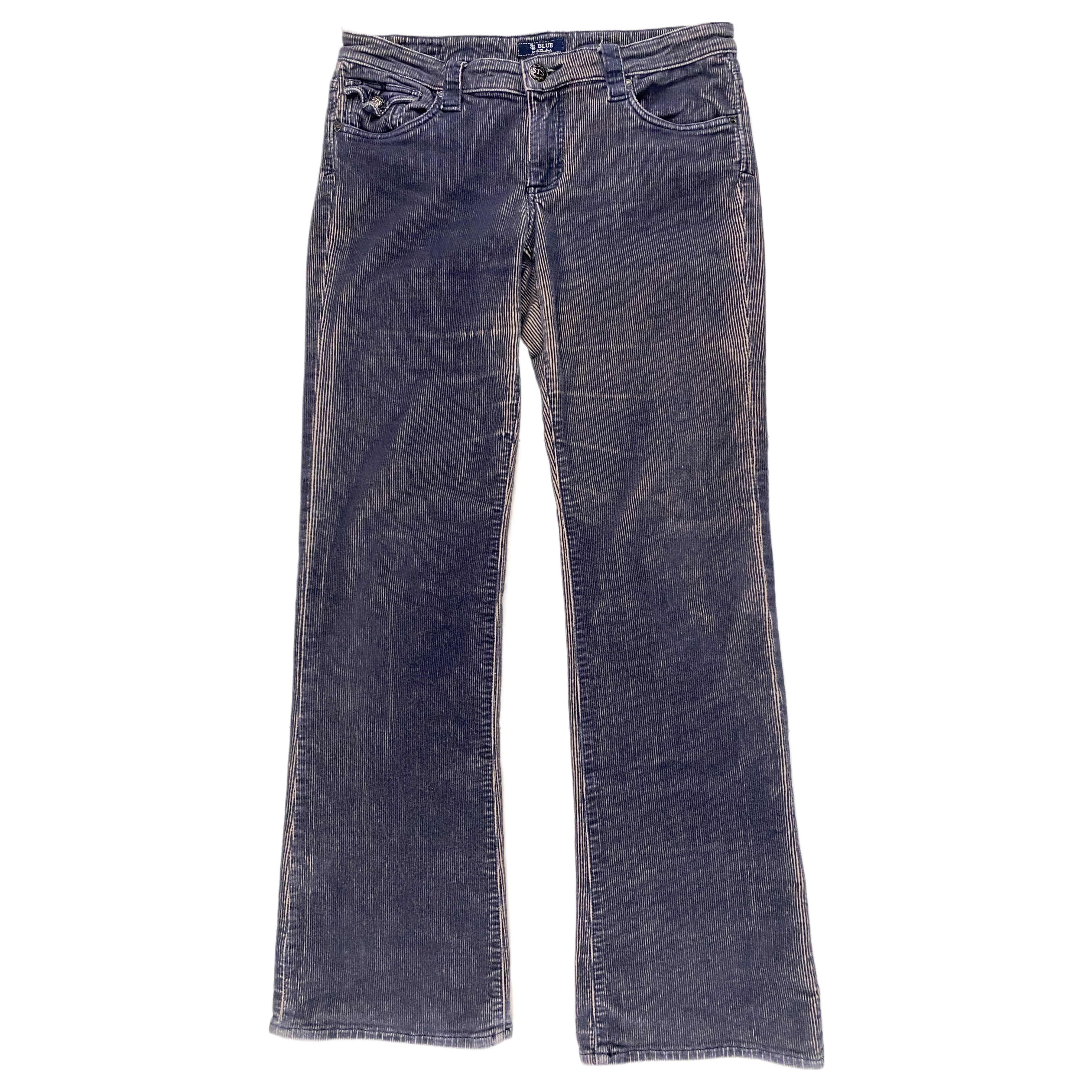 Dusty Blue Corduroy Pants (L)