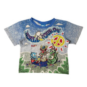 90s Hysteric Glamour Psychedelic Graphic Baby Tee (XS)