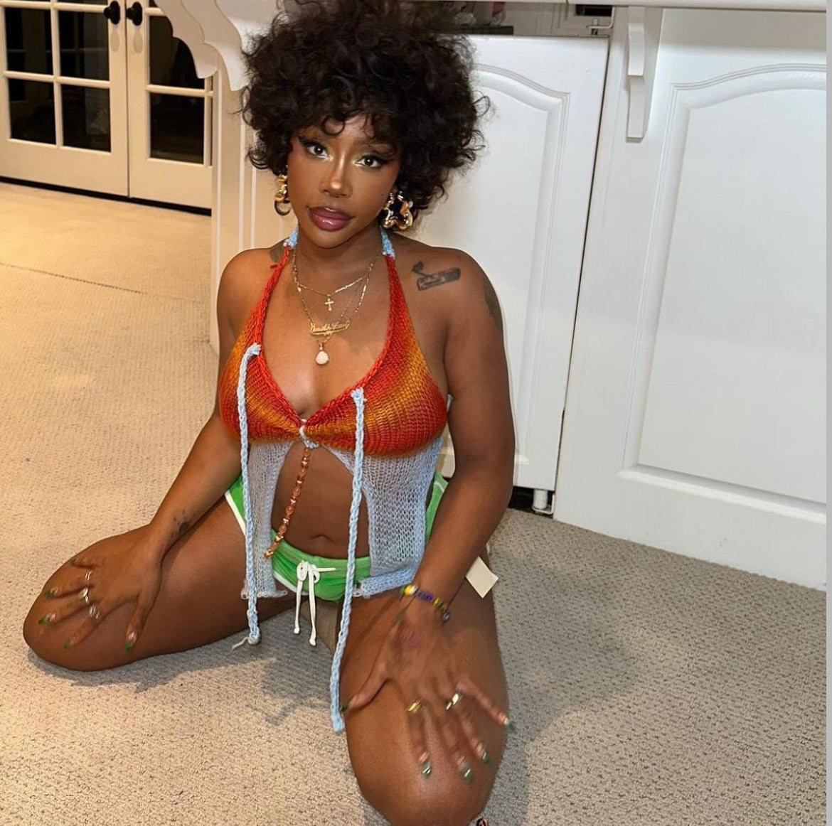 Orange Fairy Top (XS-XL) (Copy)