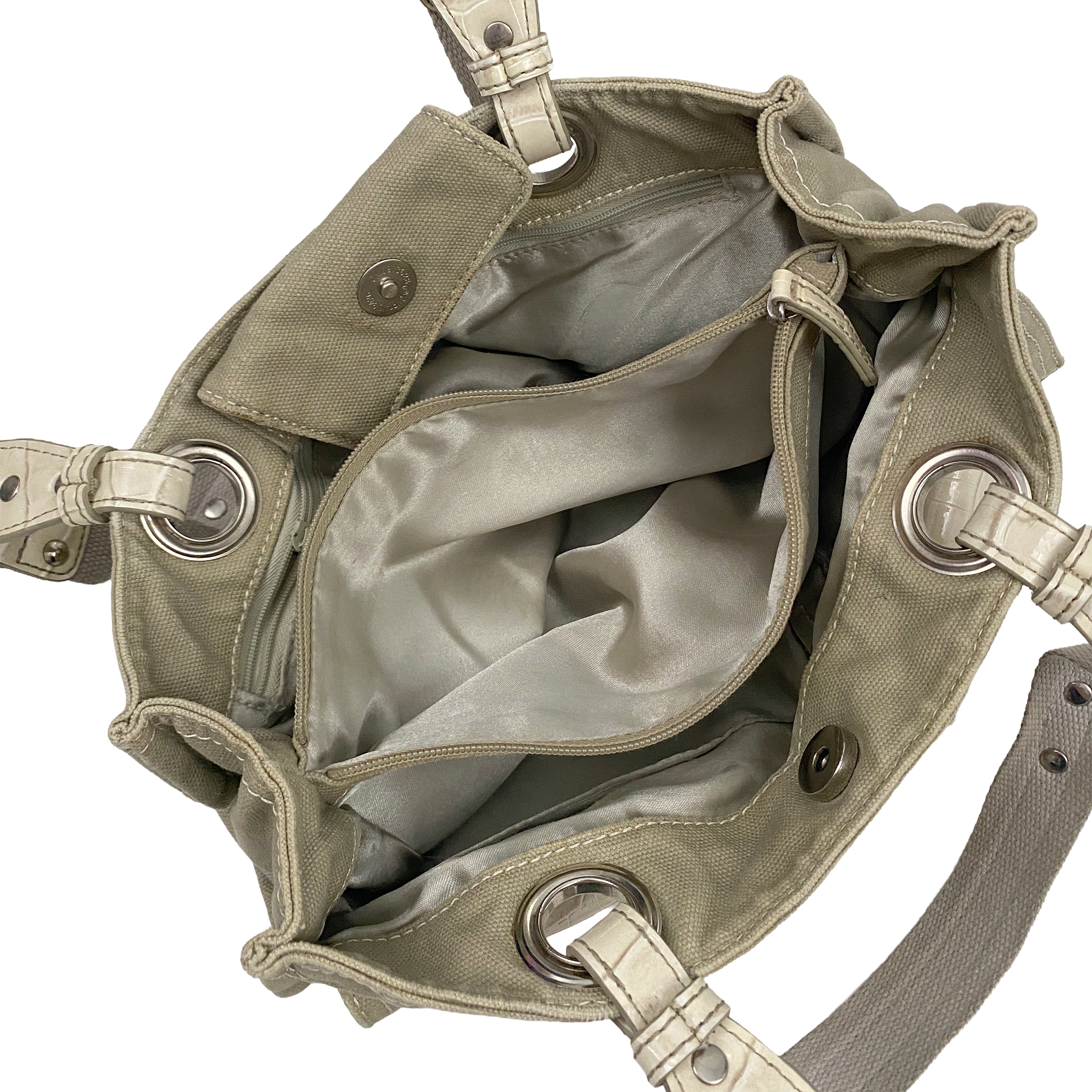 Guess Utility Canvas Shoulder Bag