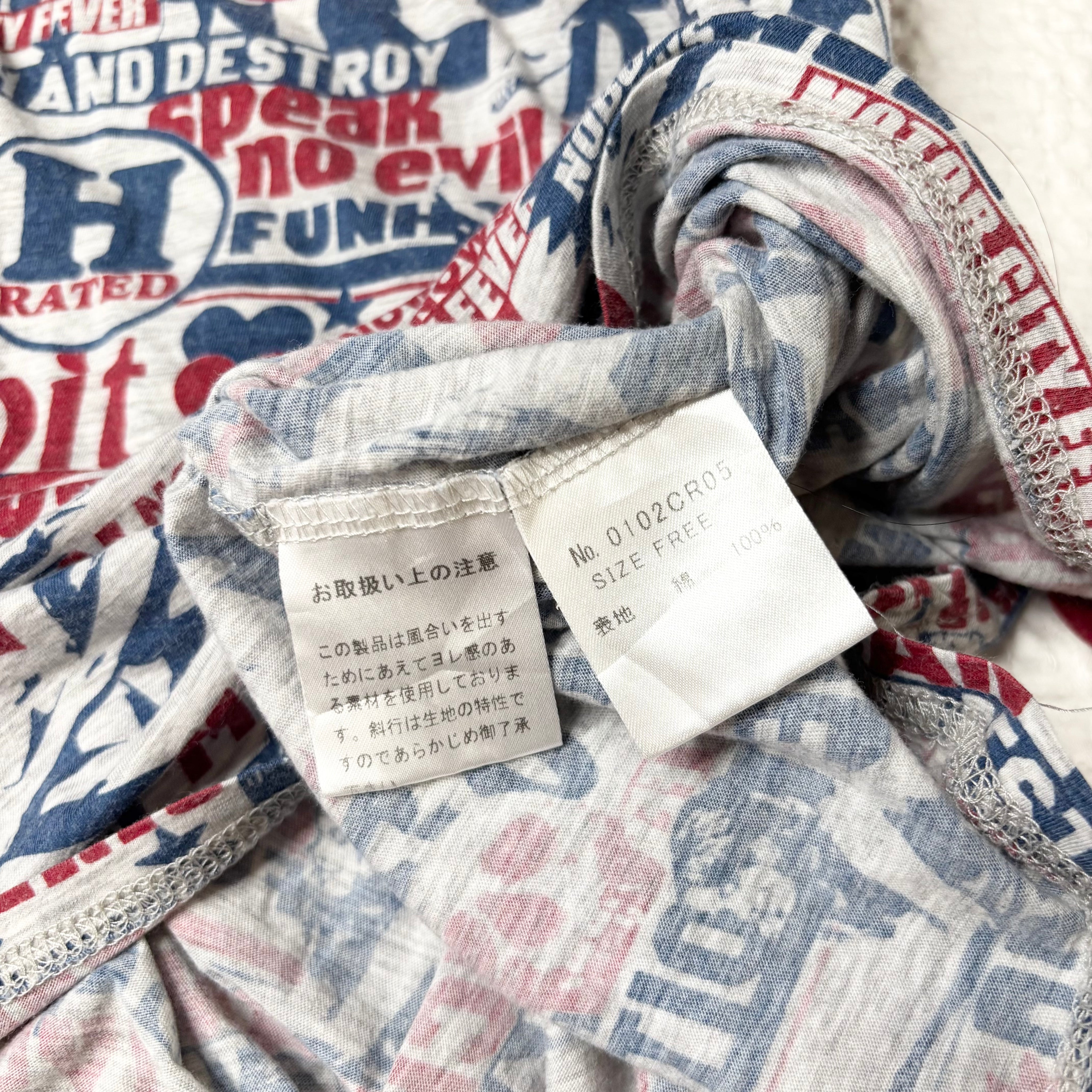 Hysteric Glamour AOP Mini Dress (S-M)