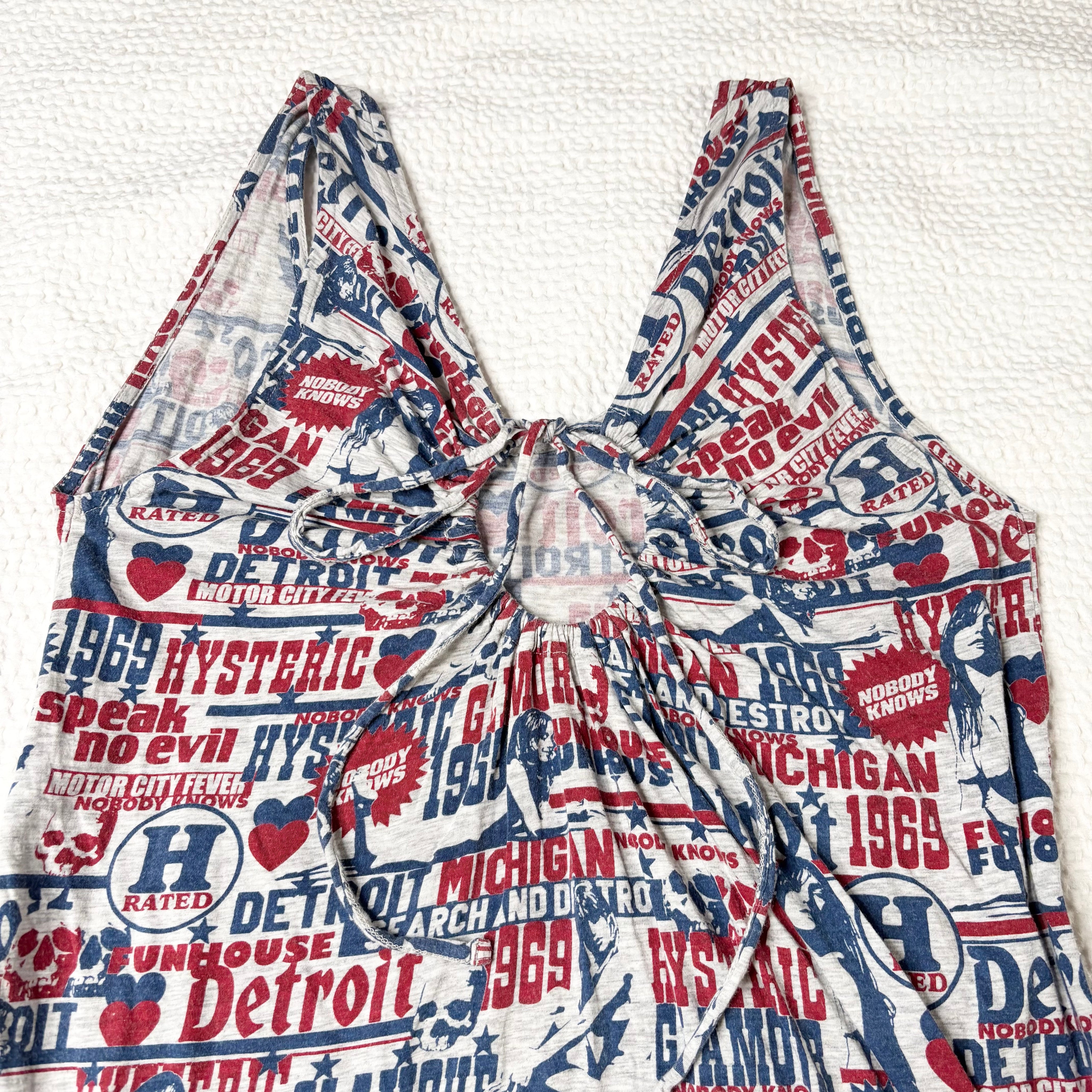 Hysteric Glamour AOP Mini Dress (S-M)