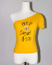 90s Moschino Peep Show Top (L)