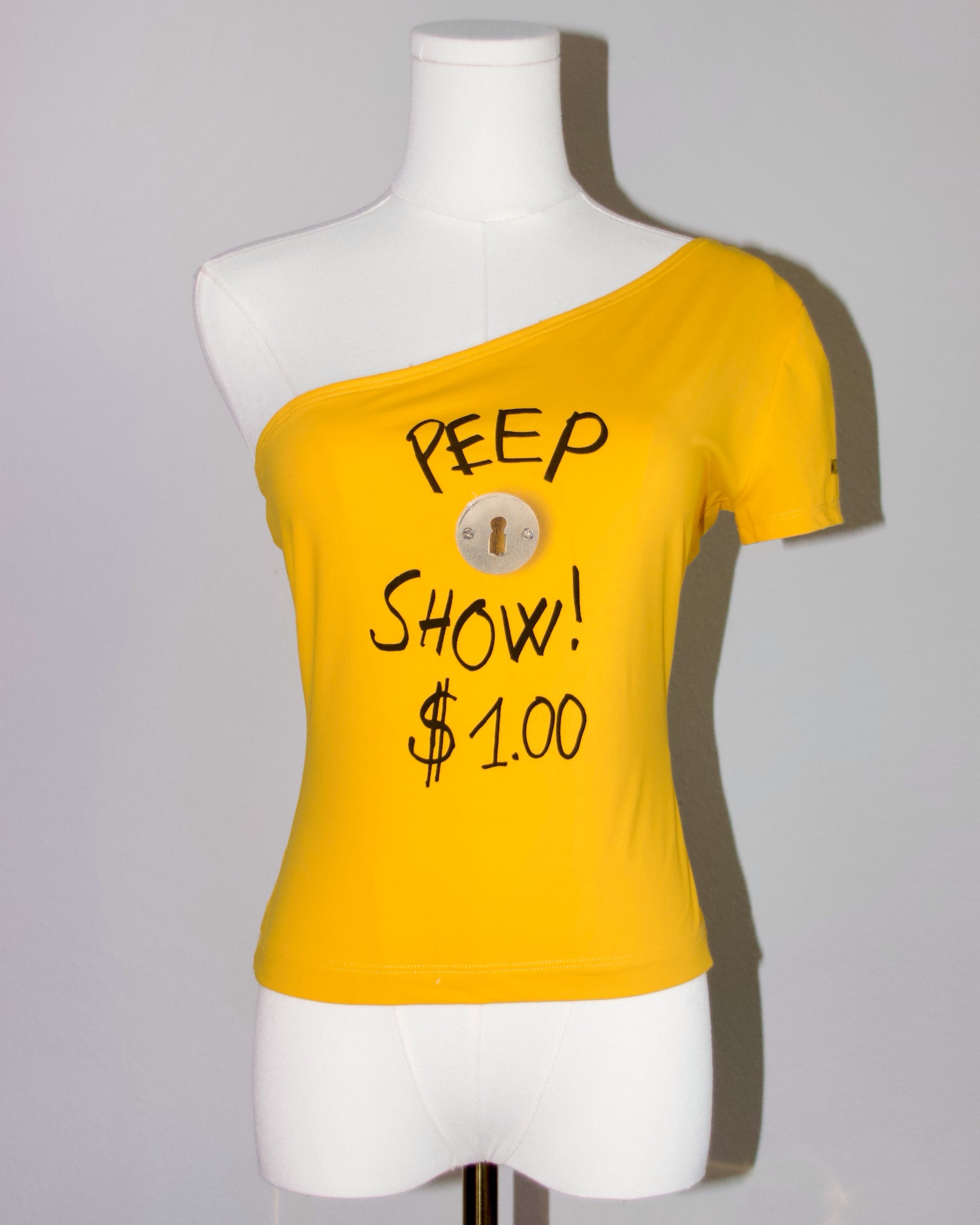 90s Moschino Peep Show Top (L)