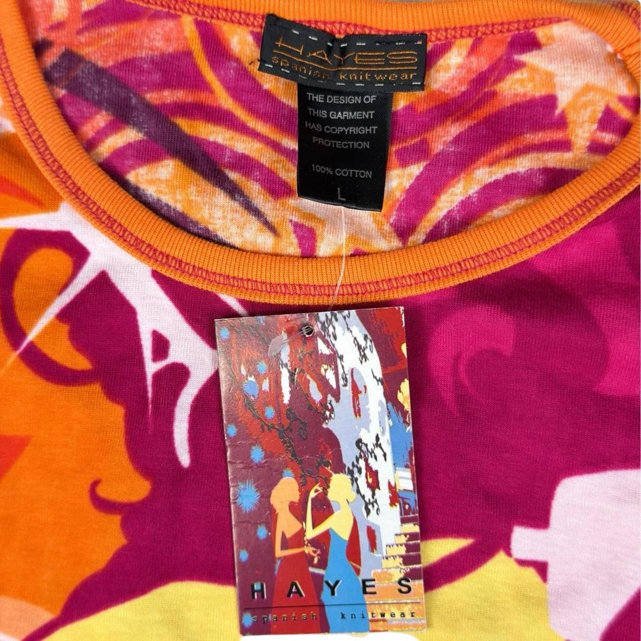 Deadstock Hayes Y2K graphic tank top (l)