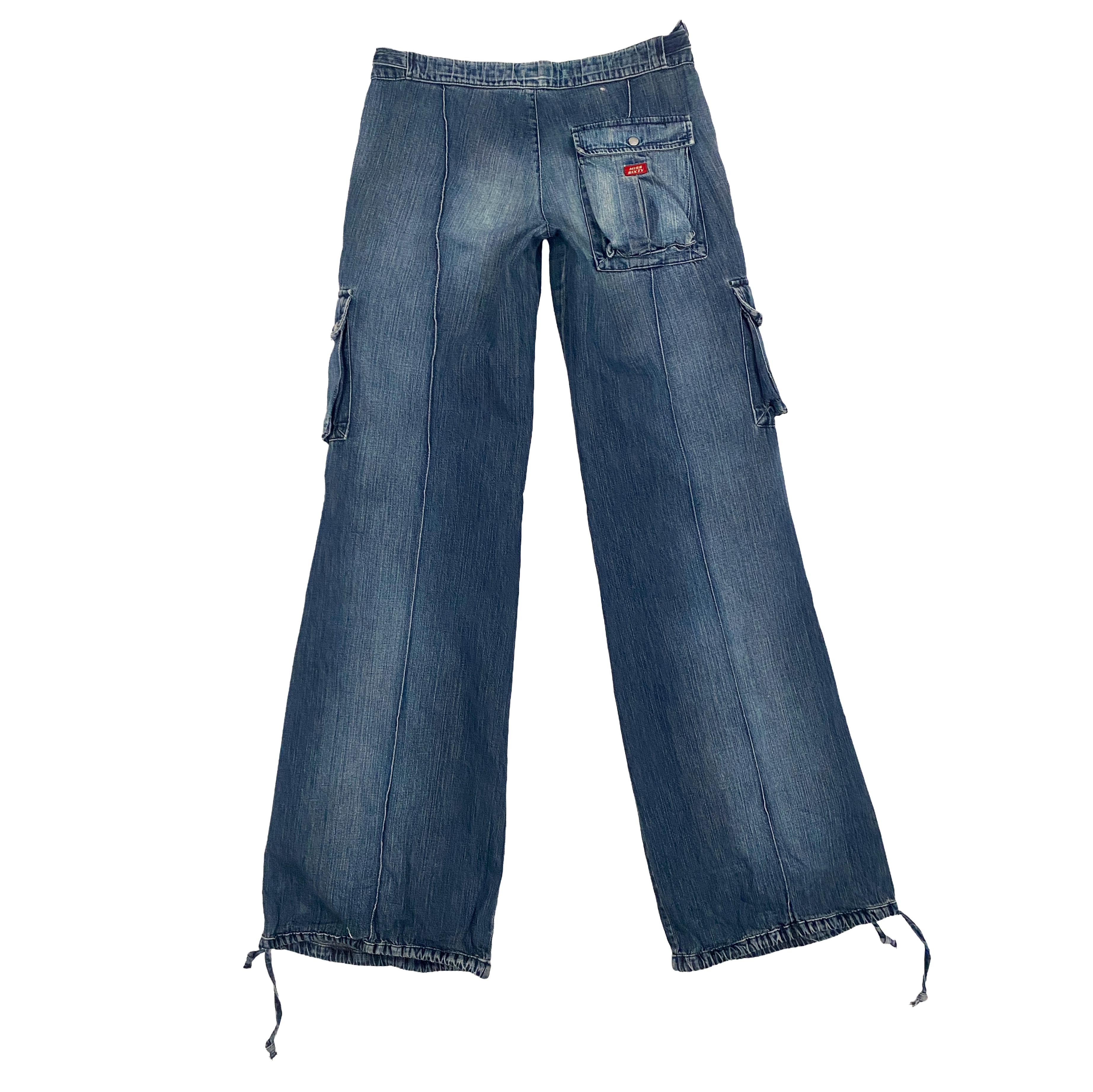 Miss Sixty 2000s Low Rise Dublin Cargo Jeans (XS/S)