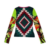 Custo Barcelona Y2K Graphic Long Sleeve Shirt (m)