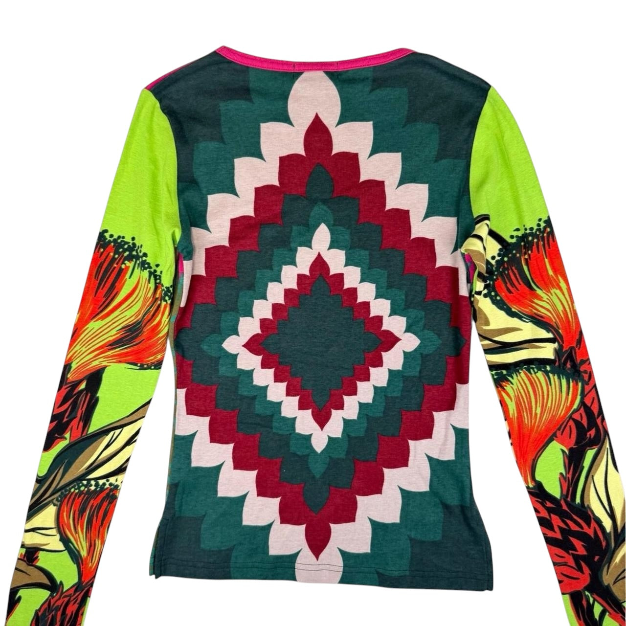 Custo Barcelona Y2K Graphic Long Sleeve Shirt (m)