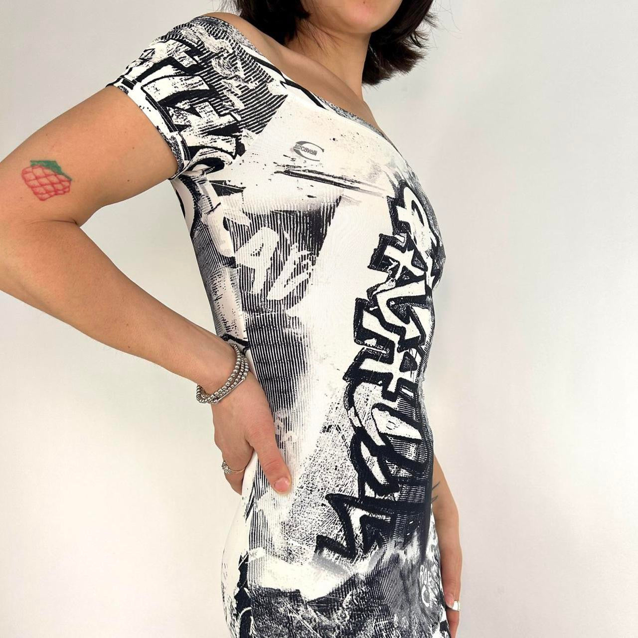 Just Cavalli Graffiti Dress (S)