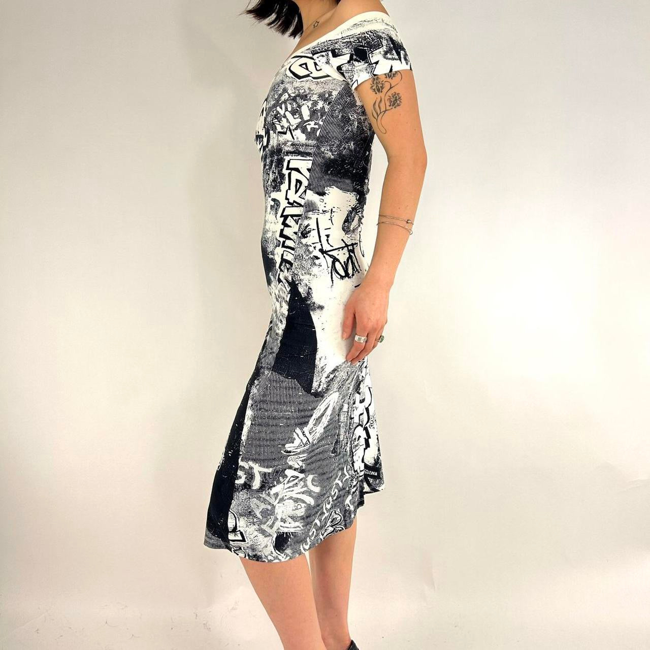 Just Cavalli Graffiti Dress (S)