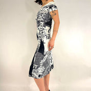 Just Cavalli Graffiti Dress (S)