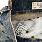 Diesel 2000s Mid-Rise Boot Cut Jeans (XS)