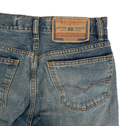 Diesel 2000s Mid-Rise Boot Cut Jeans (XS)