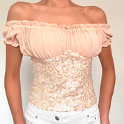 Euro Handmade Embellished Corset (S)