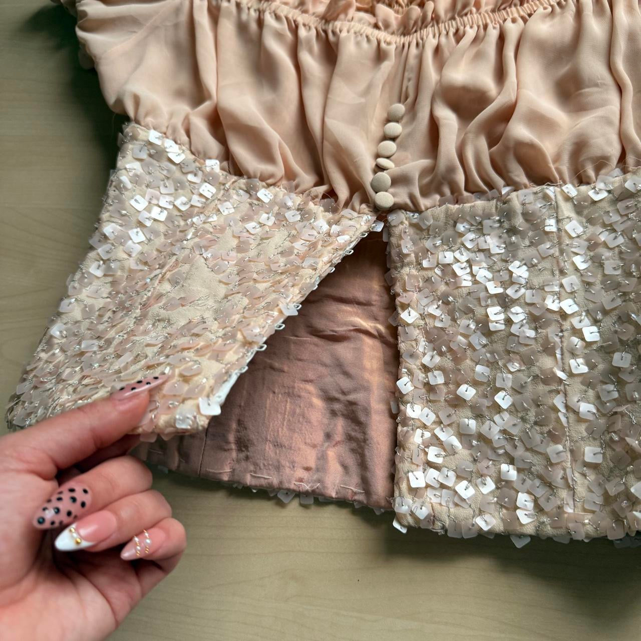Euro Handmade Embellished Corset (S)