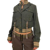Da-Nang 2000s Hooded Utility Jacket (S)