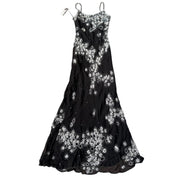 Deadstock Silk Beaded Maxi Dress (S/M)