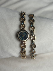 Y2K blue gem watch set