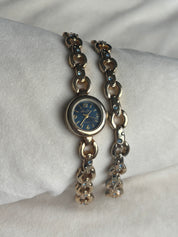 Y2K blue gem watch set