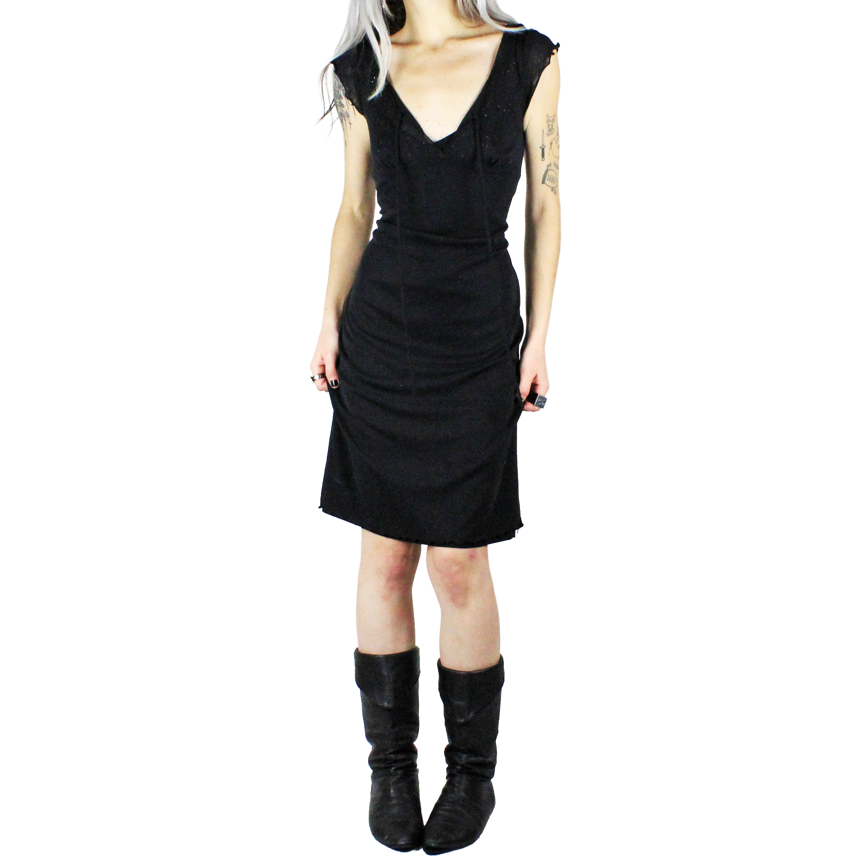 90s Mesh Midi Dress (S) Holy Thrift 90s Mesh Midi Dress (S) Holy Thrift