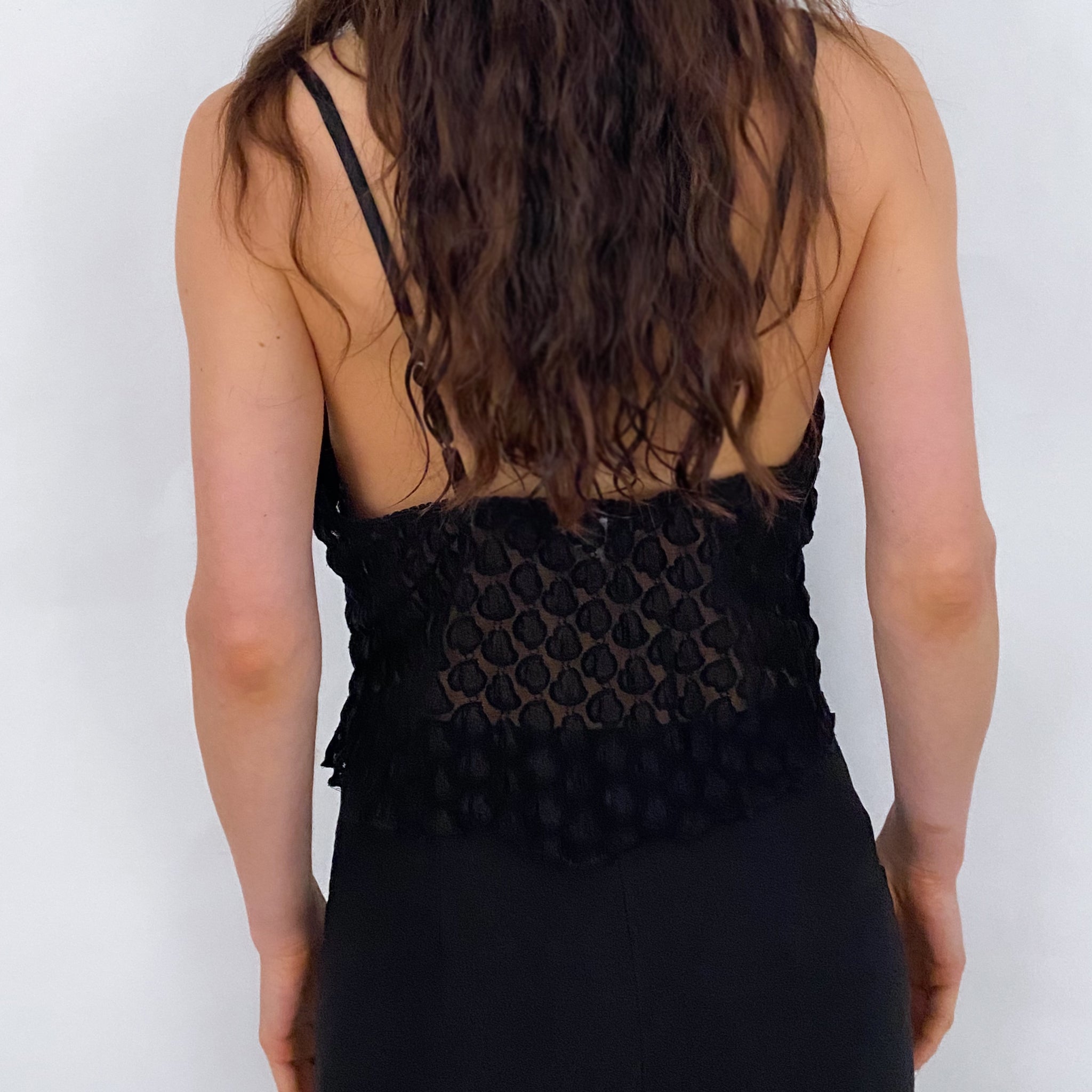 Vintage Heart Print Cami - Large