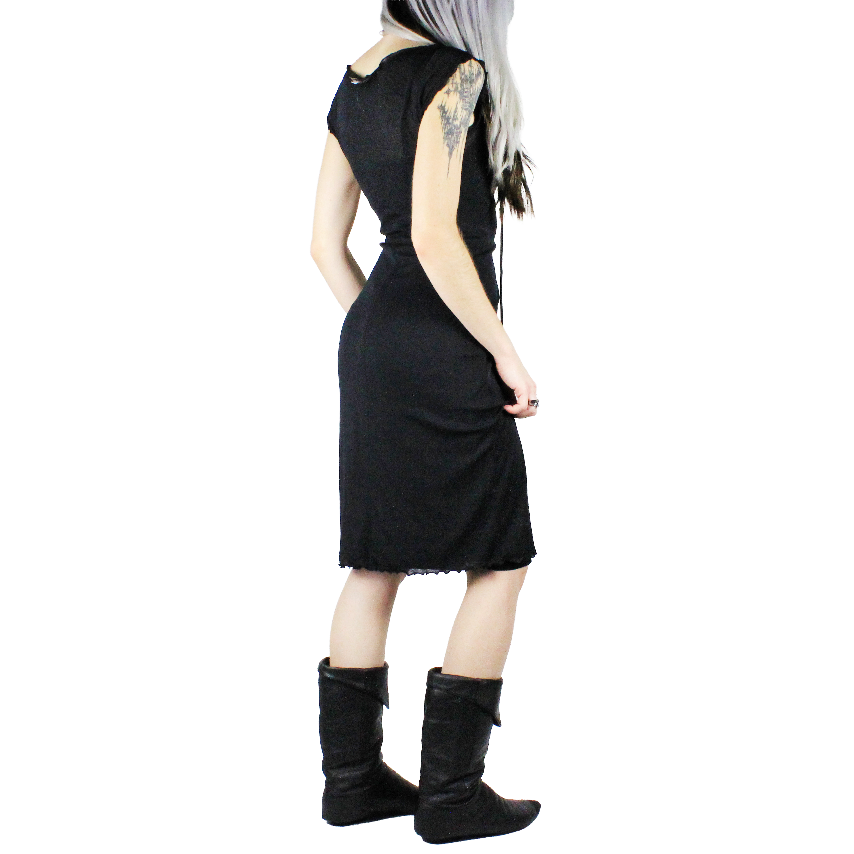 90s Mesh Midi Dress (S) Holy Thrift 90s Mesh Midi Dress (S) Holy Thrift