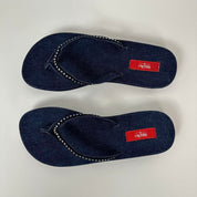 90s Mossimo Platform Denim Flip Flops (7)