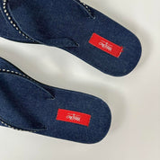 90s Mossimo Platform Denim Flip Flops (7)