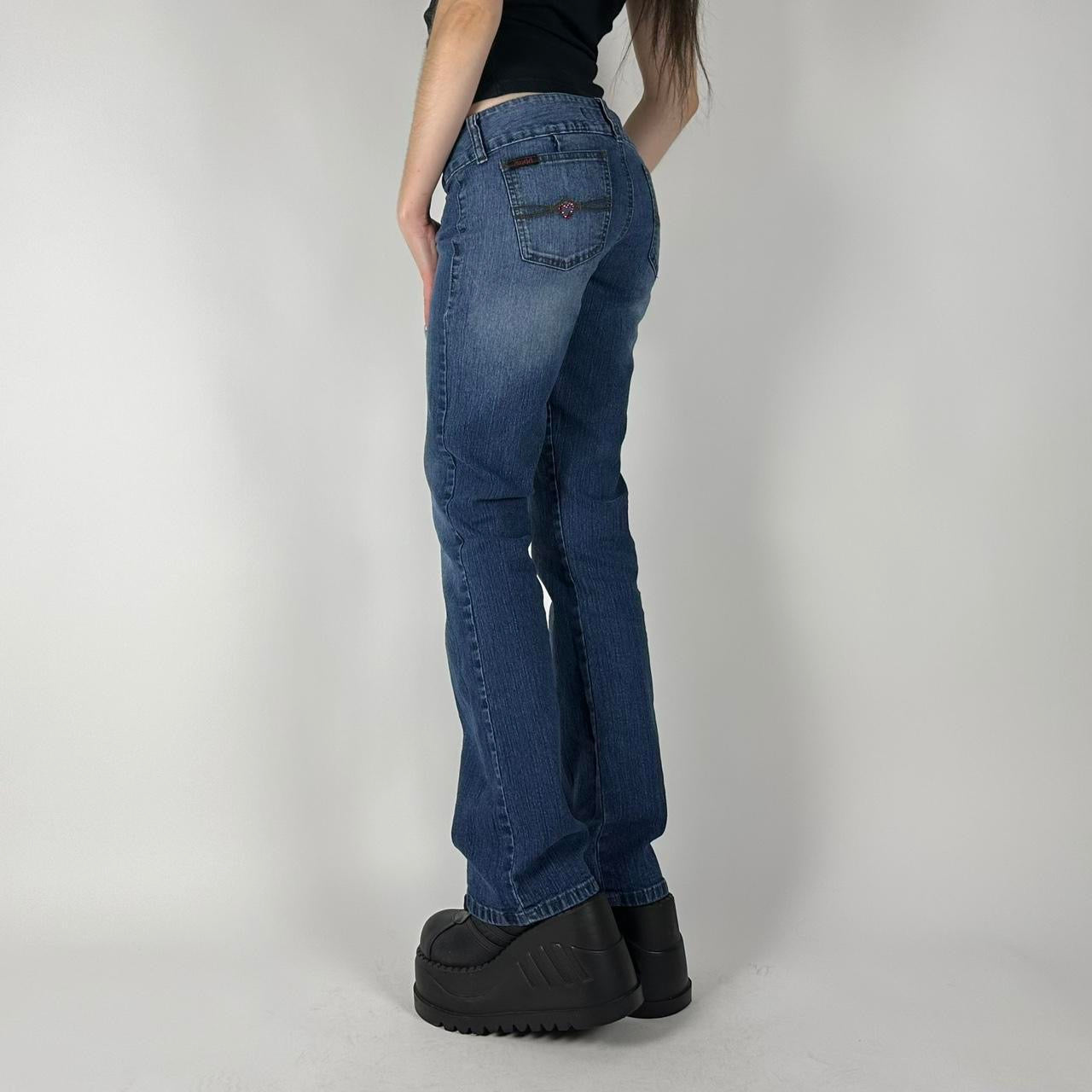 Y2K Mudd Flare Jeans (S)