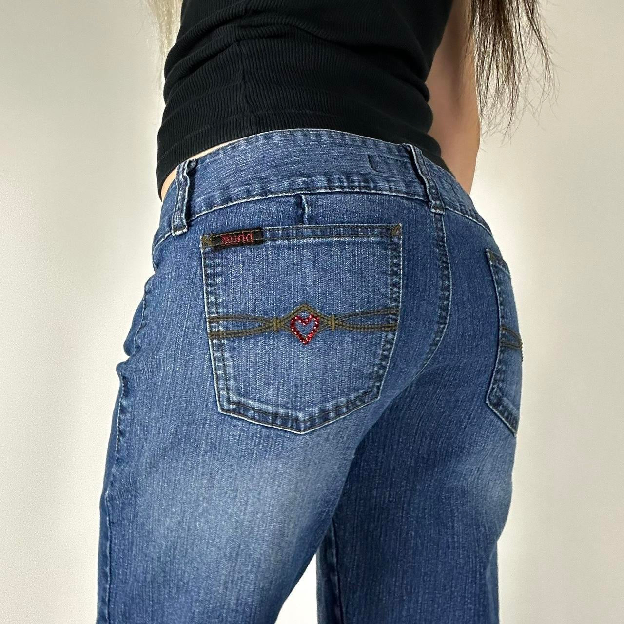 Y2K Mudd Flare Jeans (S)