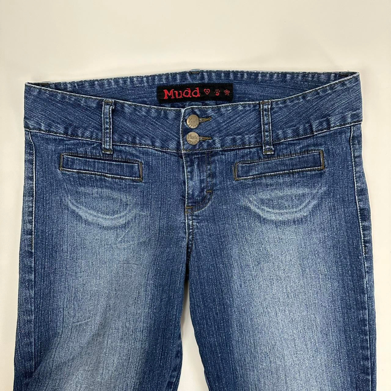 Y2K Mudd Flare Jeans (S)