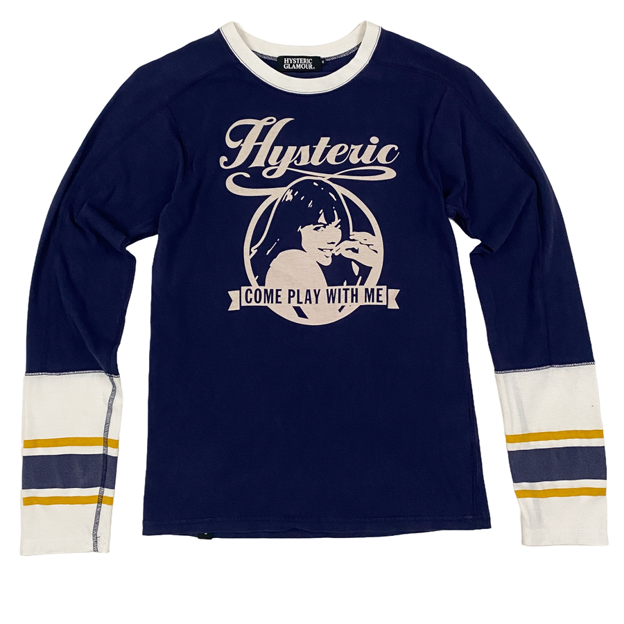 Hysteric Glamour Come Play With Me Graphic Long Sleeve (S)