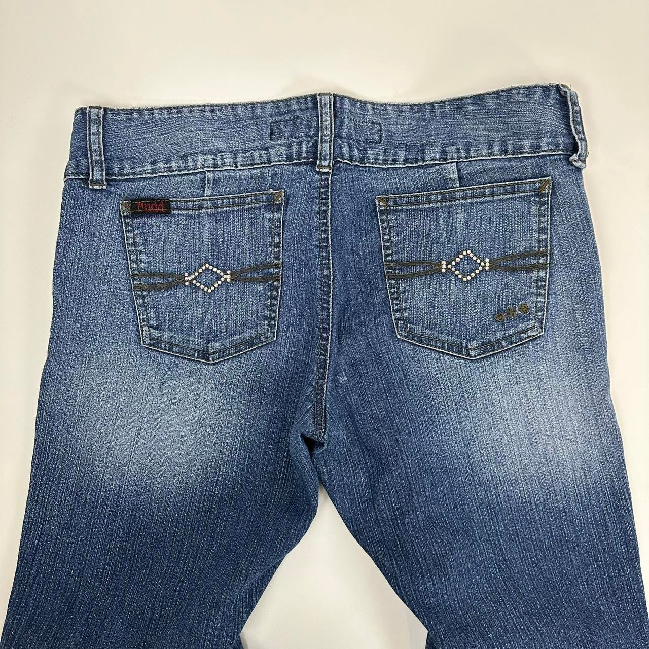 Y2K Mudd Flare Jeans (S)