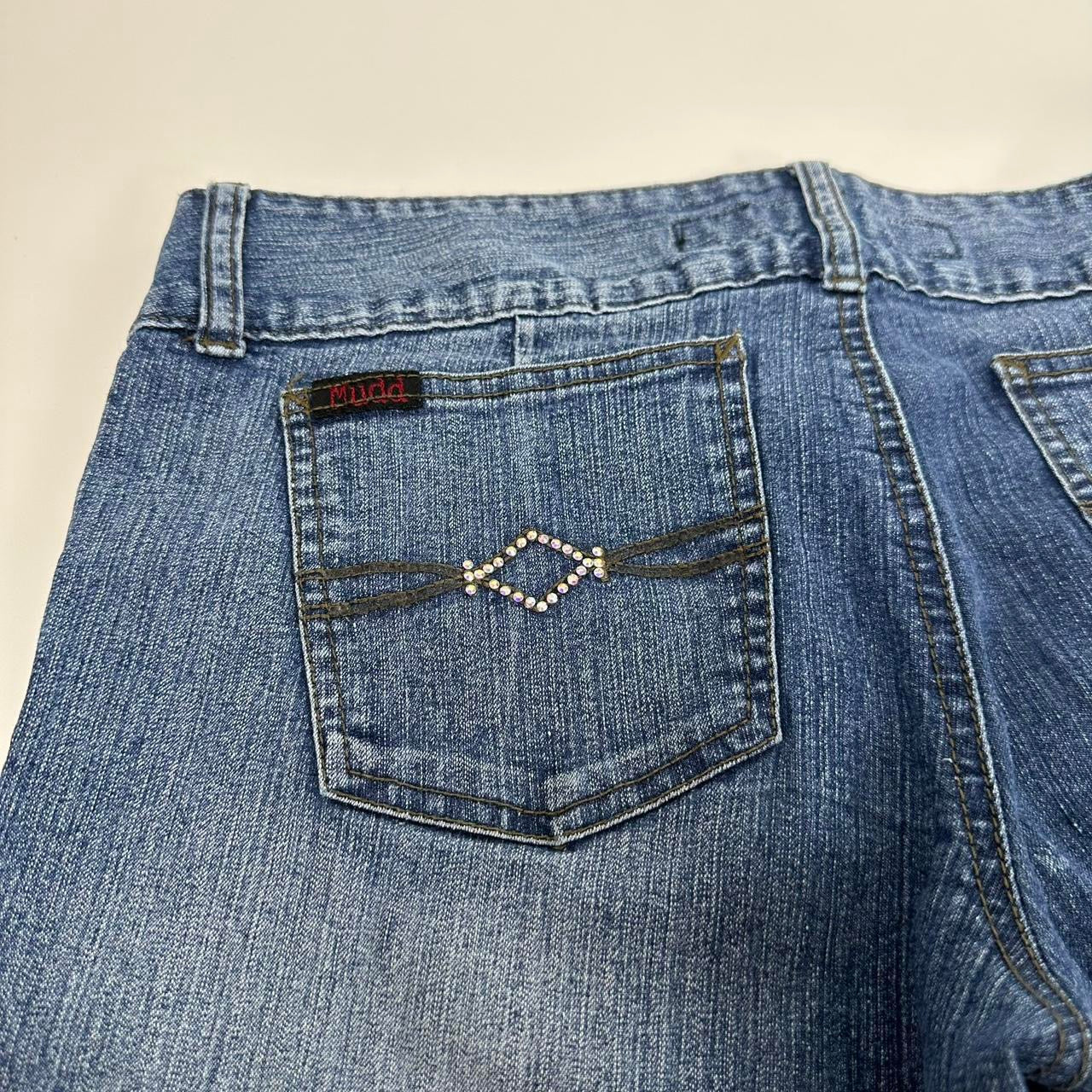 Y2K Mudd Flare Jeans (S)