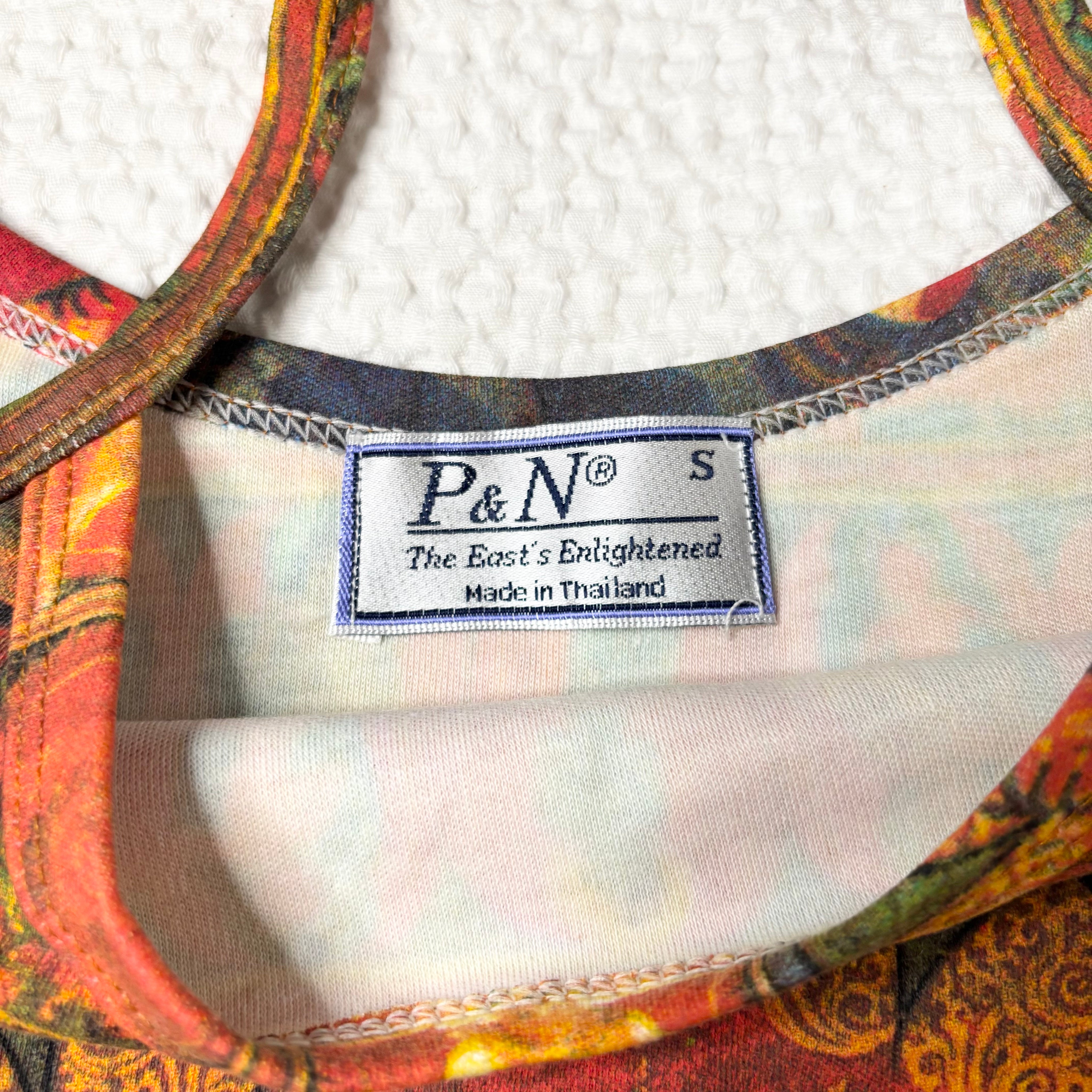 P&N Rare Art Graphic Tank Top (S)