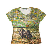 P&N Vincent van Gogh "Two Peasant Women" Art Print Tee (S-M)