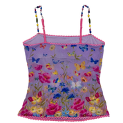 Cosabella Lavender Purple Mesh Butterly Cami (S)