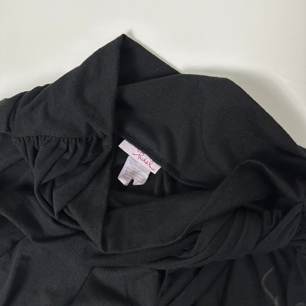 Y2K 00s Black Wide Leg Pants (S)