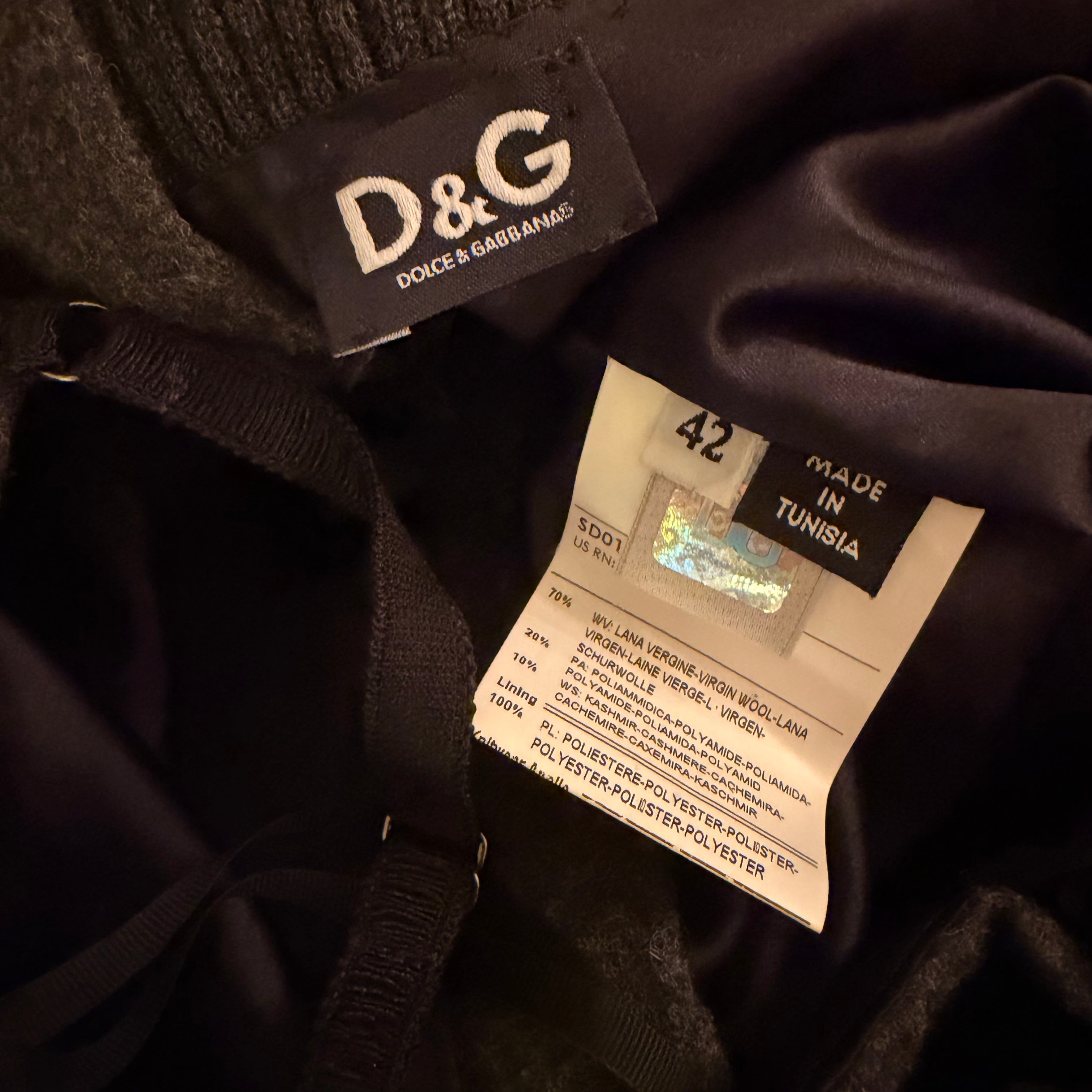Dolce & Gabbana Tie Front Dress (S/M)