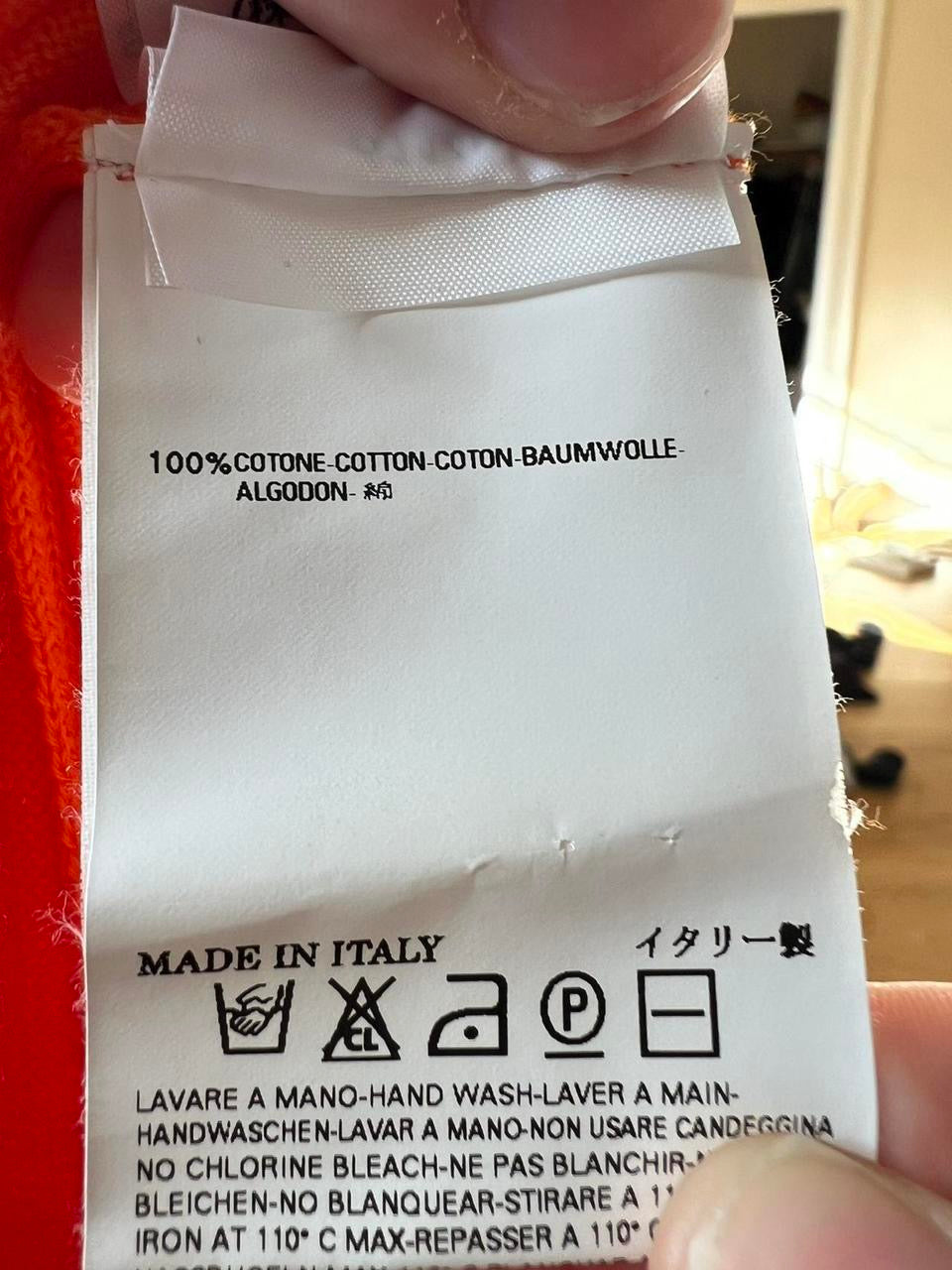 Vivienne Westwood Orange Knit Sweater