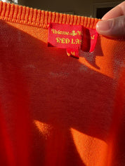 Vivienne Westwood Orange Knit Sweater