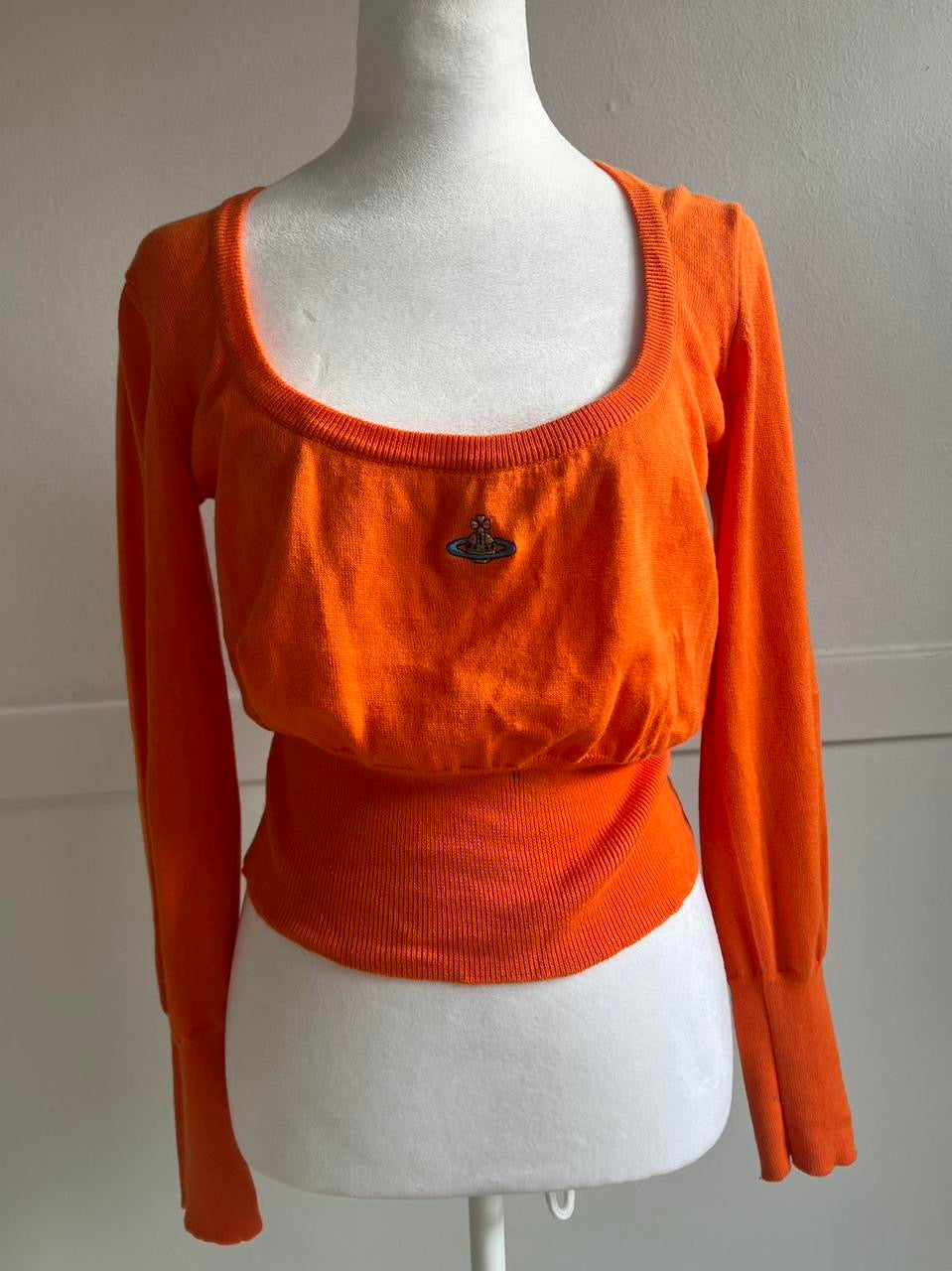 Vivienne Westwood Orange Knit Sweater