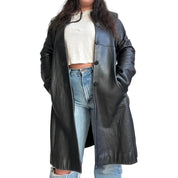 Vintage 1990s Leather Jacket (XL)