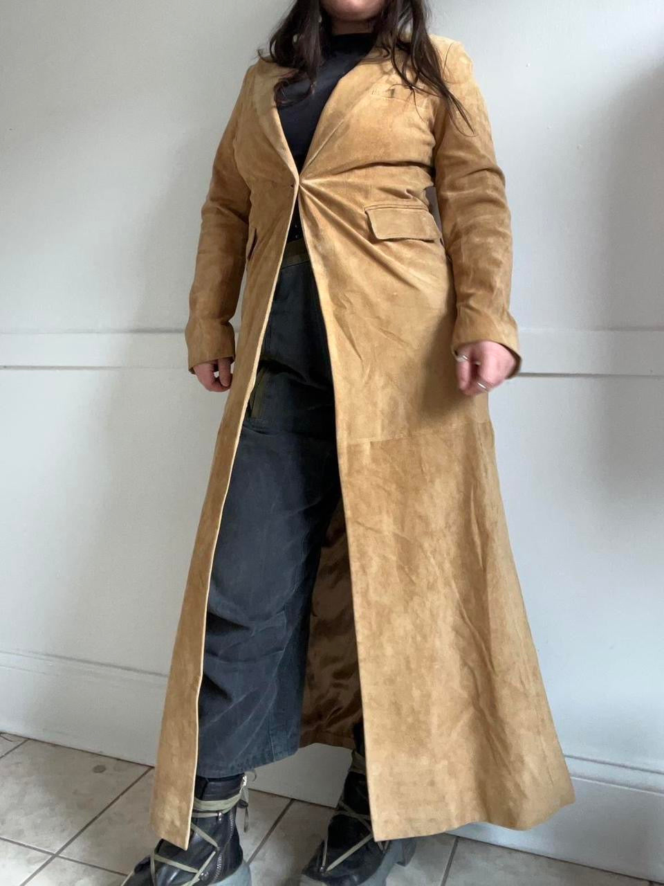 Vintage 90s Genuine Suede Jacket (L)