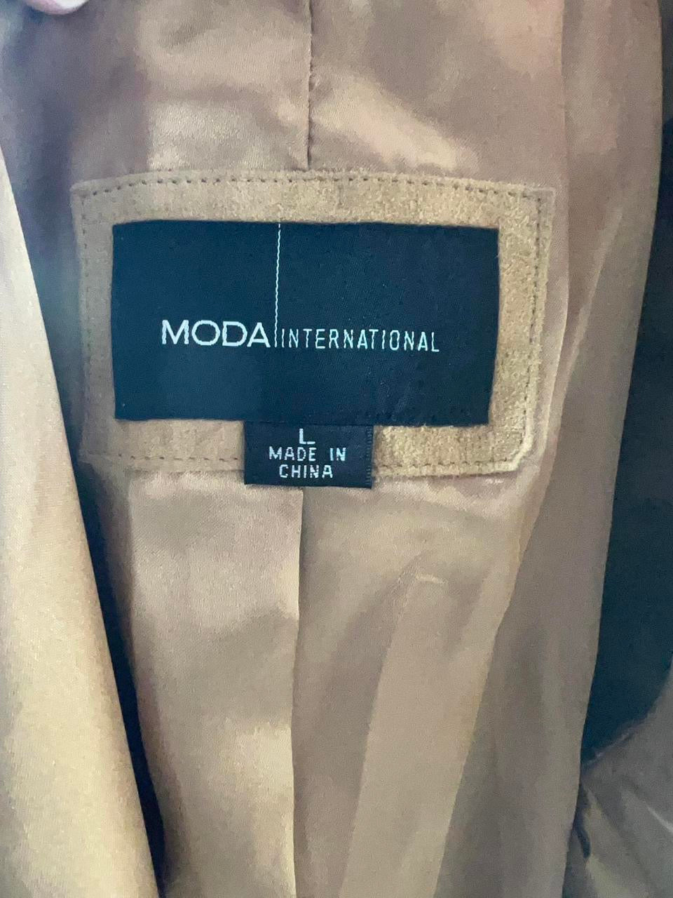 Vintage 90s Genuine Suede Jacket (L)