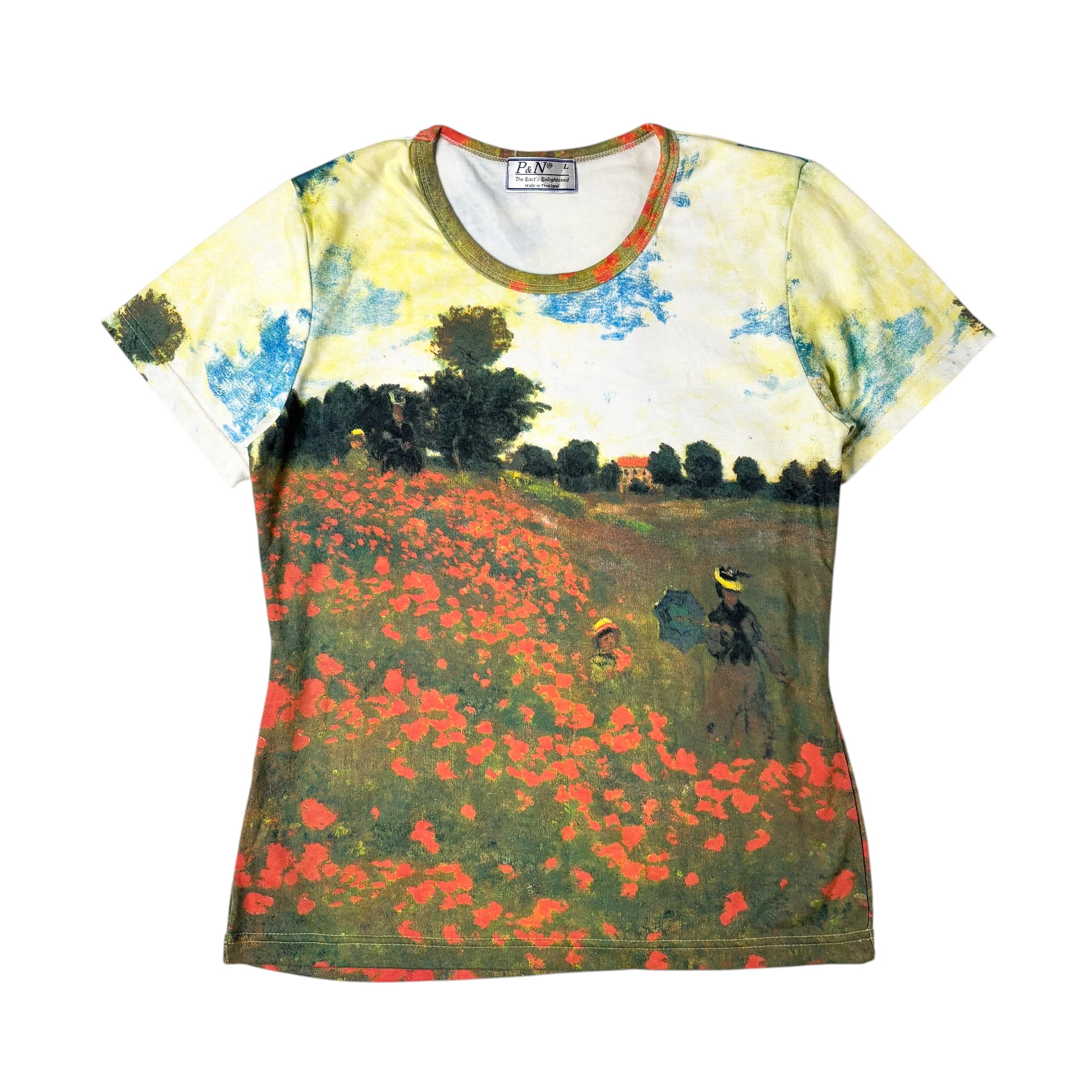 P&N Claude Monet "Wild Poppies" Art Print Tee (M-L)